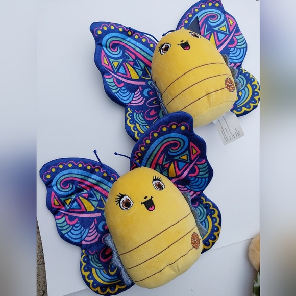 4 Girl Souts Little Brownie Bakers Butterfly Plush Stuffed Animal Cookie + - Picture 6 of 9